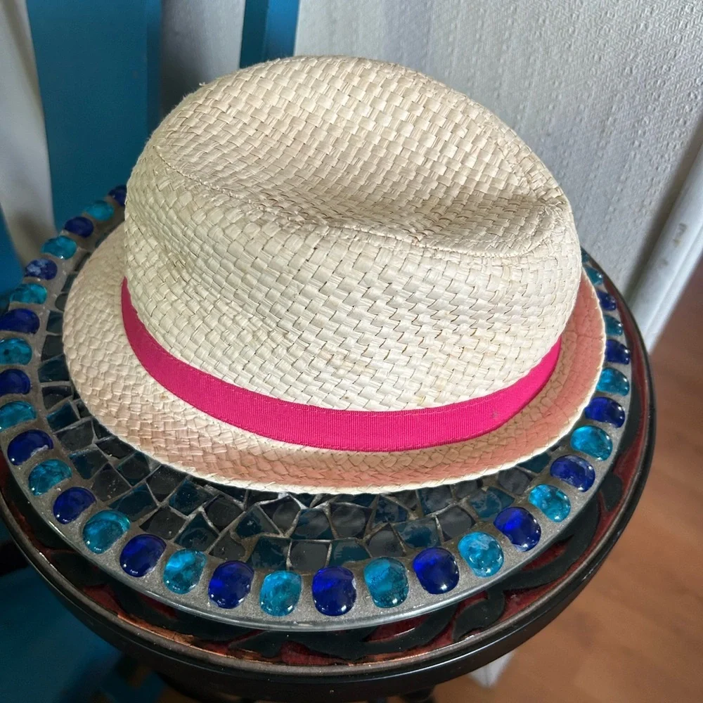 Girl’s Straw Fedora